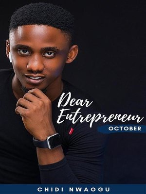 cover image of Dear Entrepreneur--October
